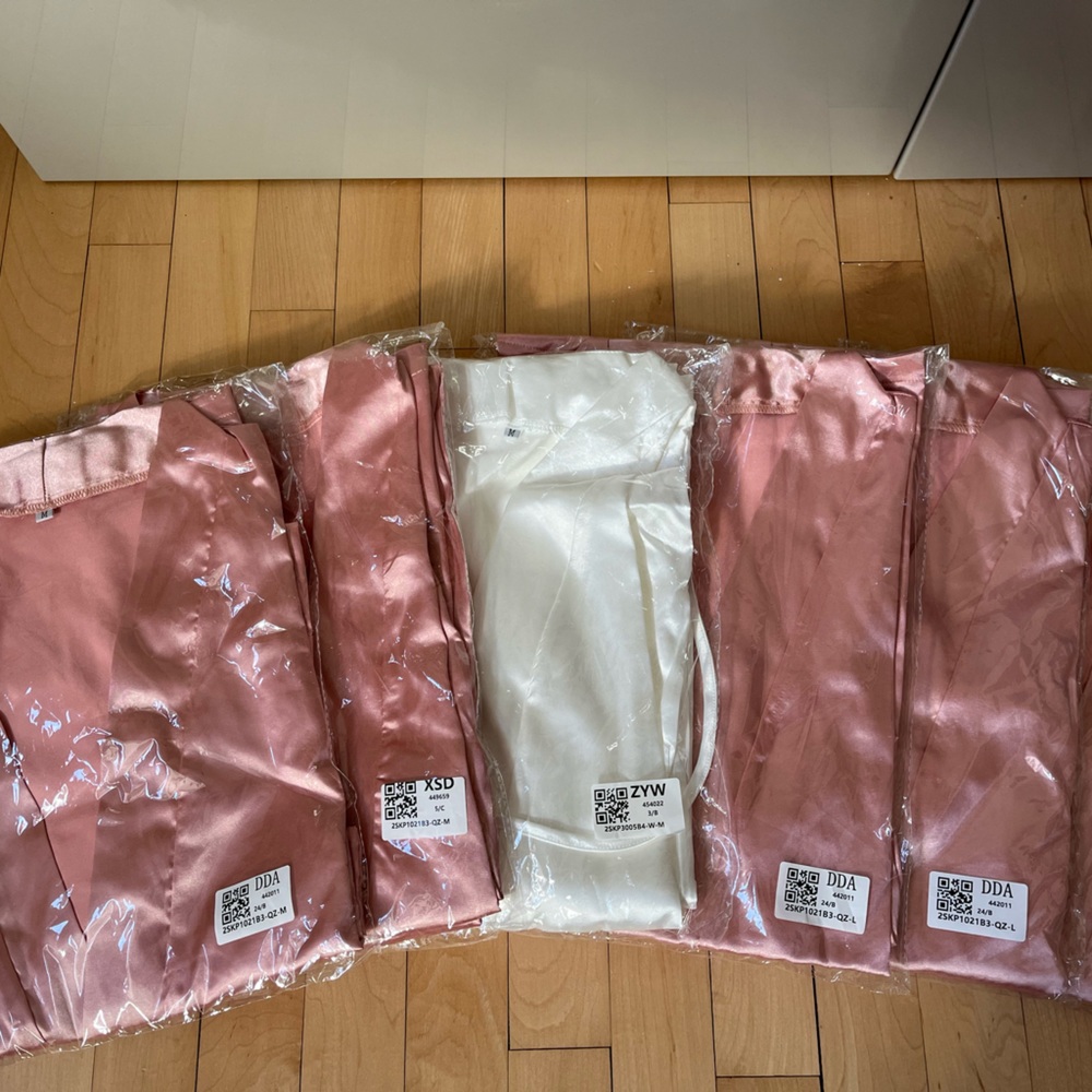 Bridesmaid and Bride Robes